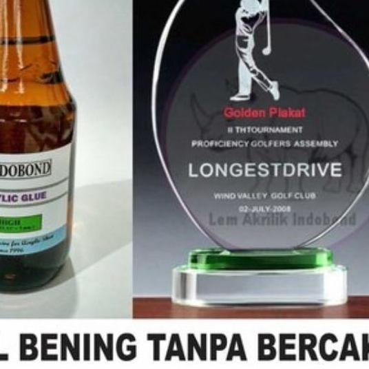 

lem akrilik indobond (techno glue) tipe "HIGH" (5-10mm) 180ml