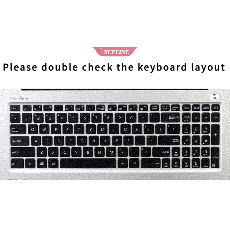 Film Pelindung keyboard laptop ASUS FL8000U F8550 15.6 inch