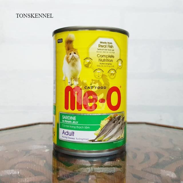 Me-O Kaleng Besar 400gr - Makanan Kucing Kalengan Meo