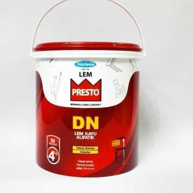 

Lem Presto DN 4kg Lem Kayu Alifatik