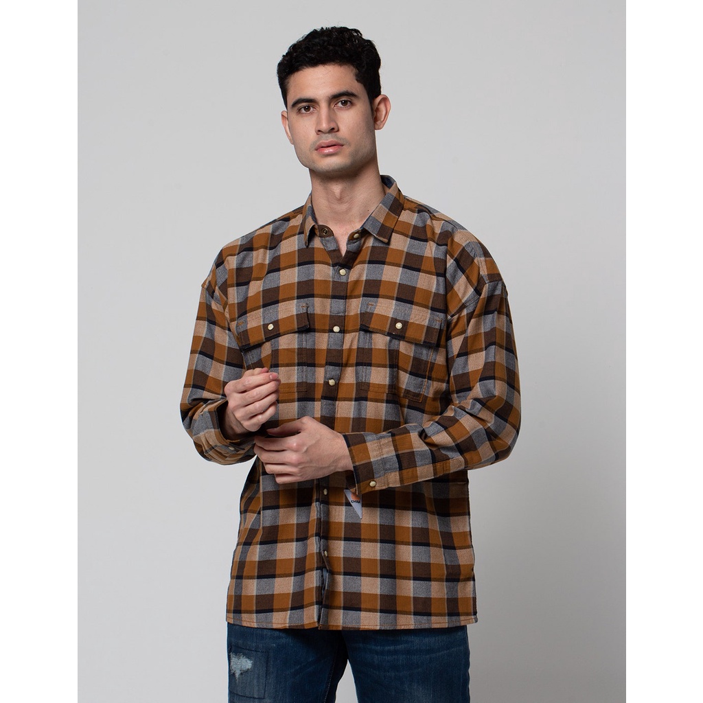 Emba Jeans Cadence Kemeja Lengan Panjang Pria Pria 107135905