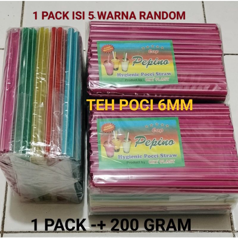 Jual Sedotan Teh Poci Mm Ujung Runcing Sedotan Pop Ice Shopee Indonesia