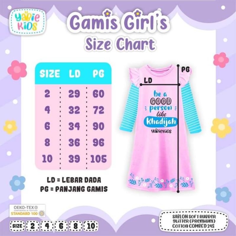 Gamis Girl by yabie kids