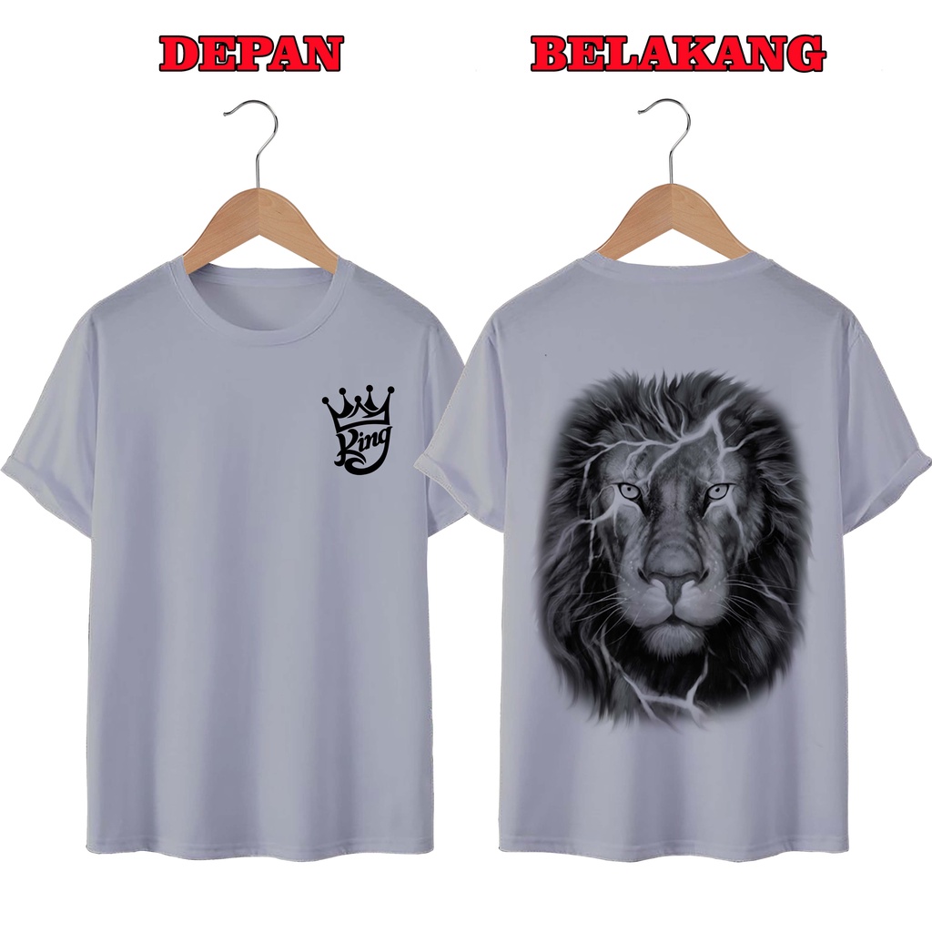 KAOS DISTRO UNISEX (PRIA DAN WANITA) TERBARU, KAOS JUMBO SINGA