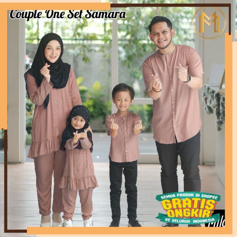 SPESIAL PIALA DUNIA 2022 BAJU COUPLE KELUARGA DAILY ONE SET SAMARA
