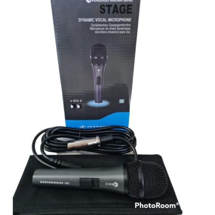 Terpercaya Sennheiser Mic Kabel E835 Dynamic Vocal - Sennheiser E 835
