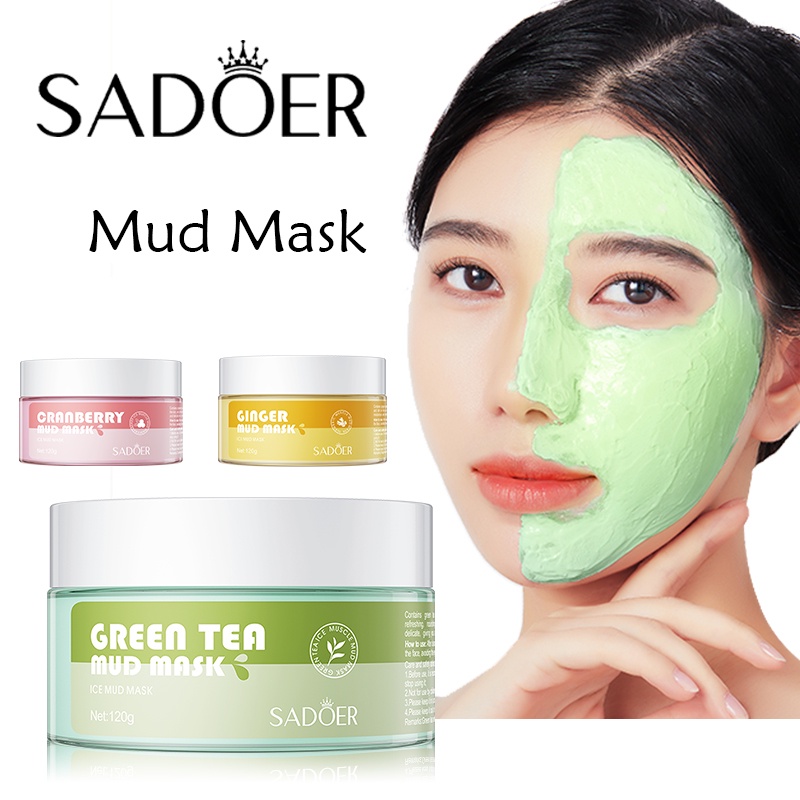 SADOER Clay Mask Mud Mask Deep Cleansing Pore Control