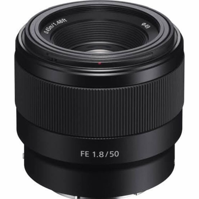 Lensa SONY FE 50mm f1.8 (full frame)