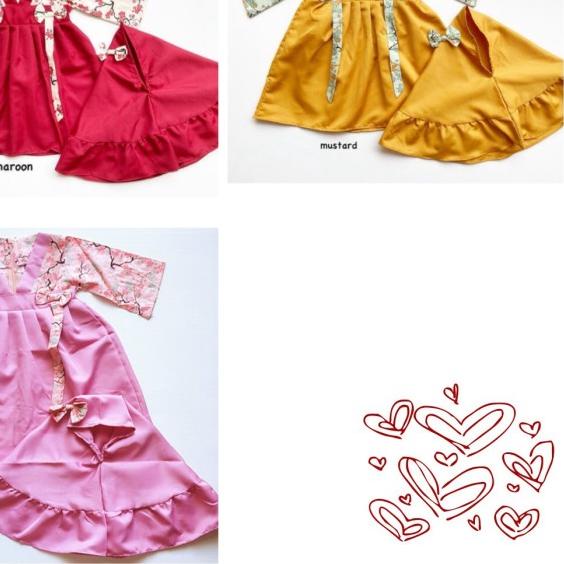 baju muslim gamis dress jilbab hanbok sachi anak bayi perempuan