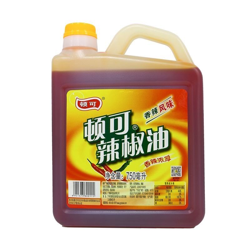 

DUNKE 750ml minyak Cabe Chili oil 辣椒油