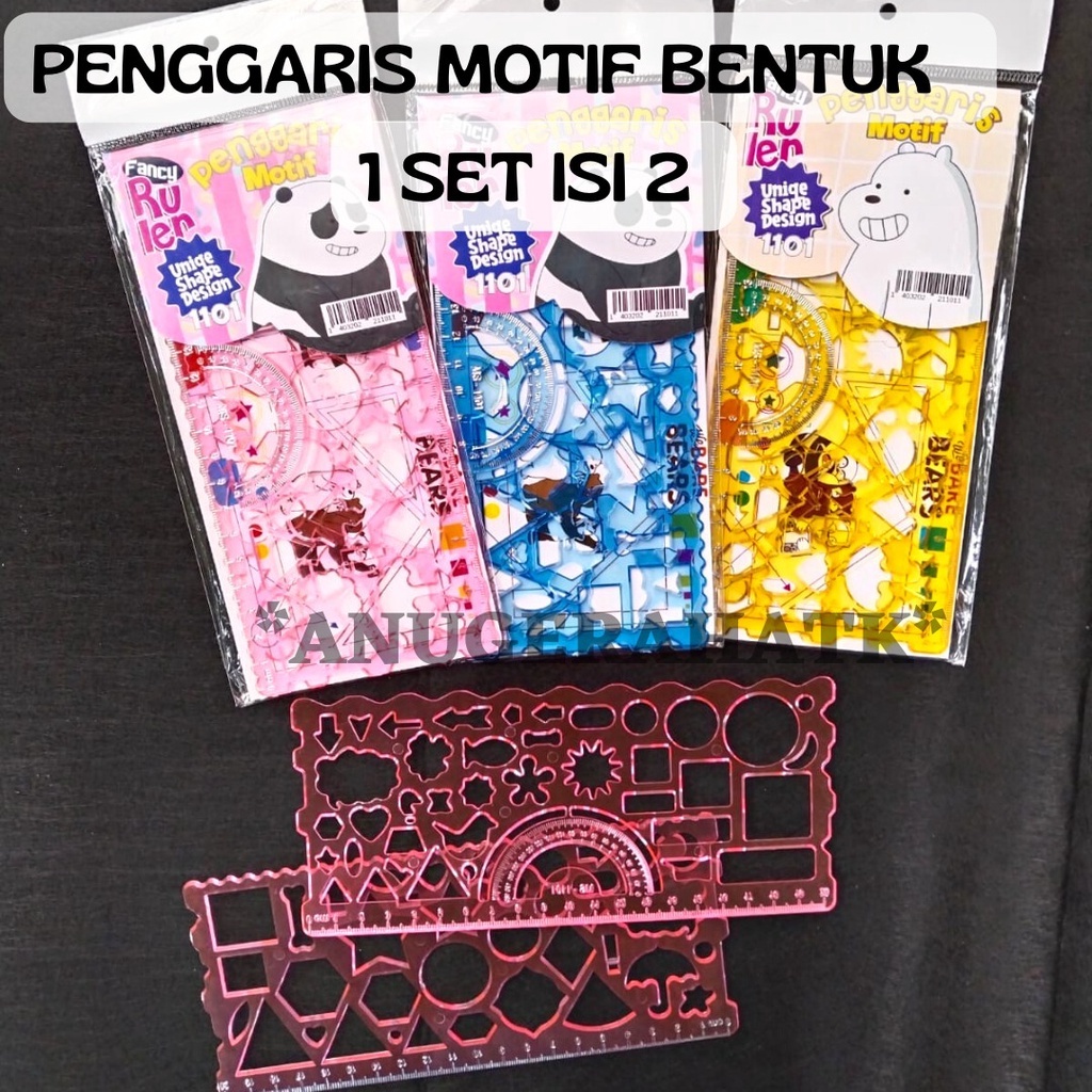 

Penggaris Set motif bentuk 1101