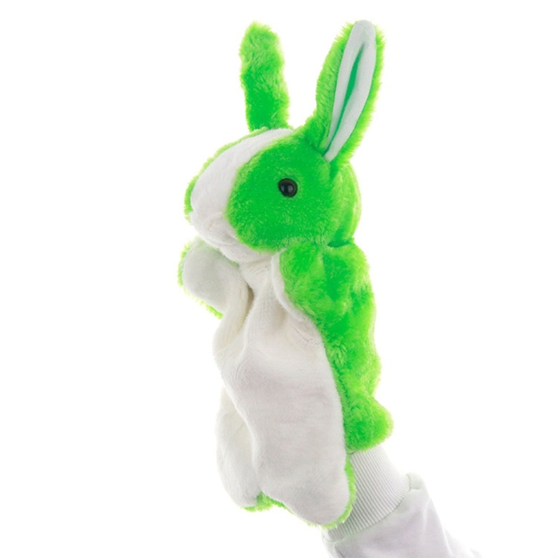 Mary Bunny Hand Puppets 12 &quot;Boneka Tangan Boneka Kelinci Binatang Lembut Untuk Anak