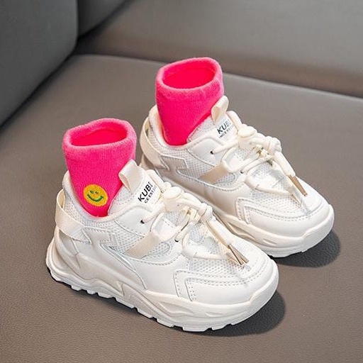 [Tokobig] Kubi Sepatu Anak Perempuan Sepatu Anak Import Sneakers Anak Ukuran 26-37 Usia 3-9 Tahun TOP PRODUK - live pagi siang malam