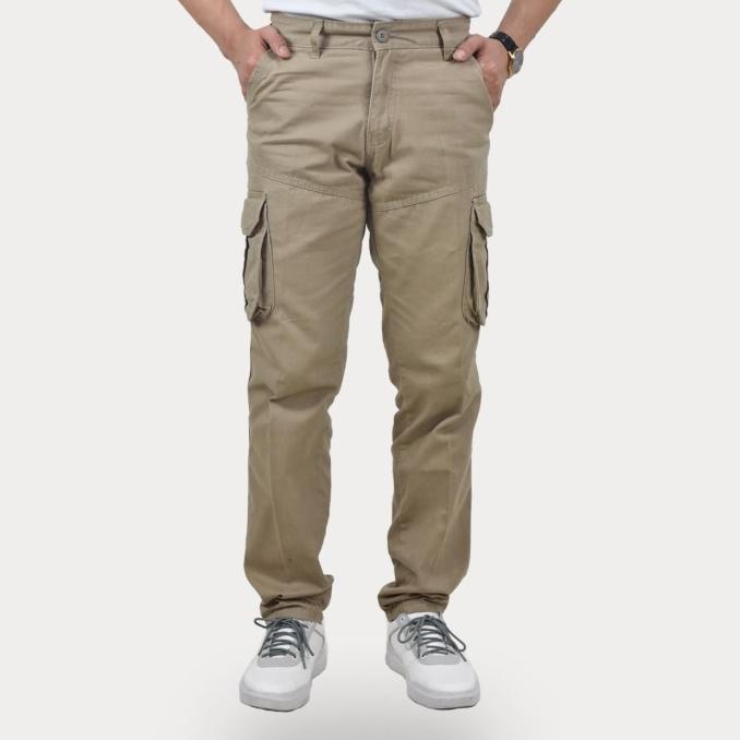 Celana Cargo Panjang - Celana Chino Cargo Pria