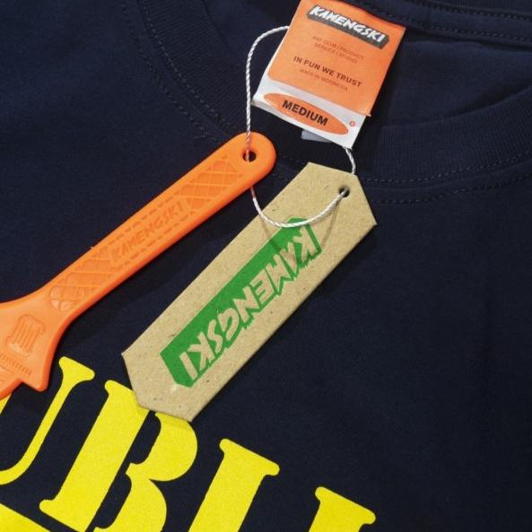 Kamengski - Public Enemy Tee - Navy, M