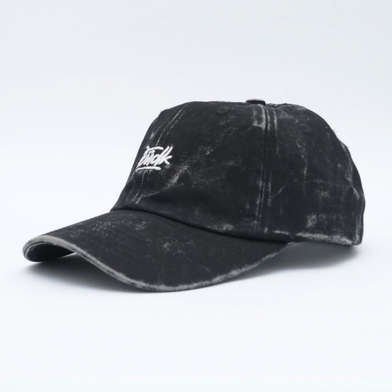 Omidoki Topi Baseball Caps Washed Hitam Geby