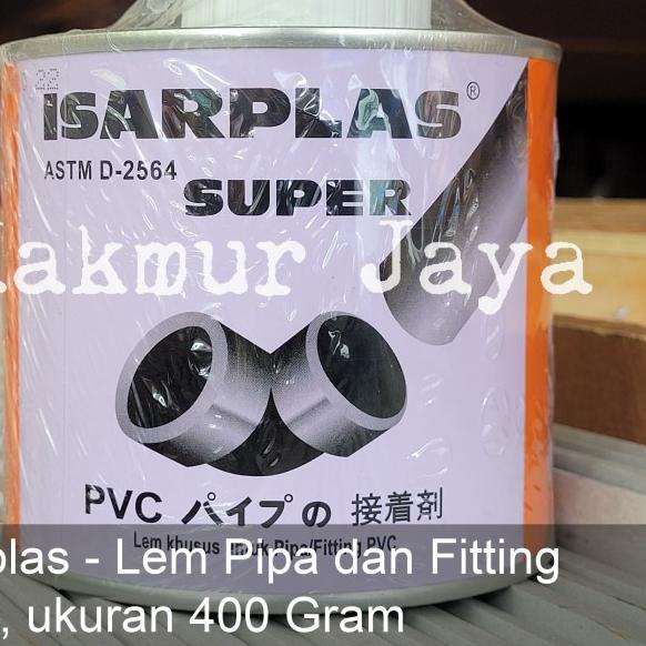 

Isarplas 400 Gram Kaleng Lem Pipa PVC Pralon