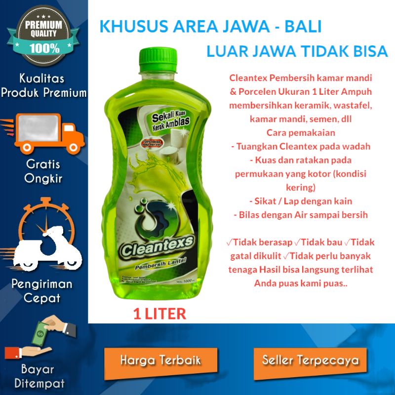 Cleantex Pembersih Kamar Mandi 1 Liter