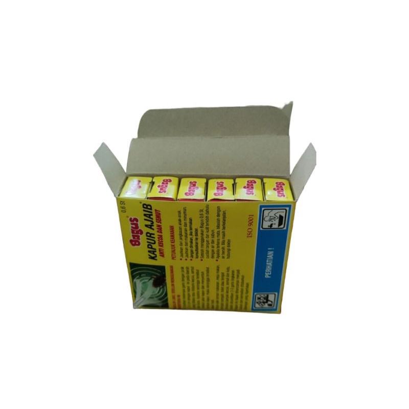 PAKET HEMAT KAPUR AJAIB ORIGINAL 1 DUS ISI 6 PAK (12 PCS)