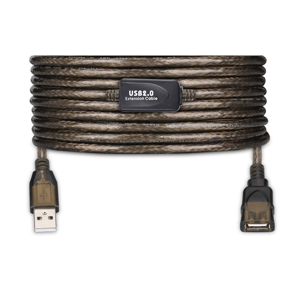 Kabel USB 2.0 Extender with Chipset Extension 15M