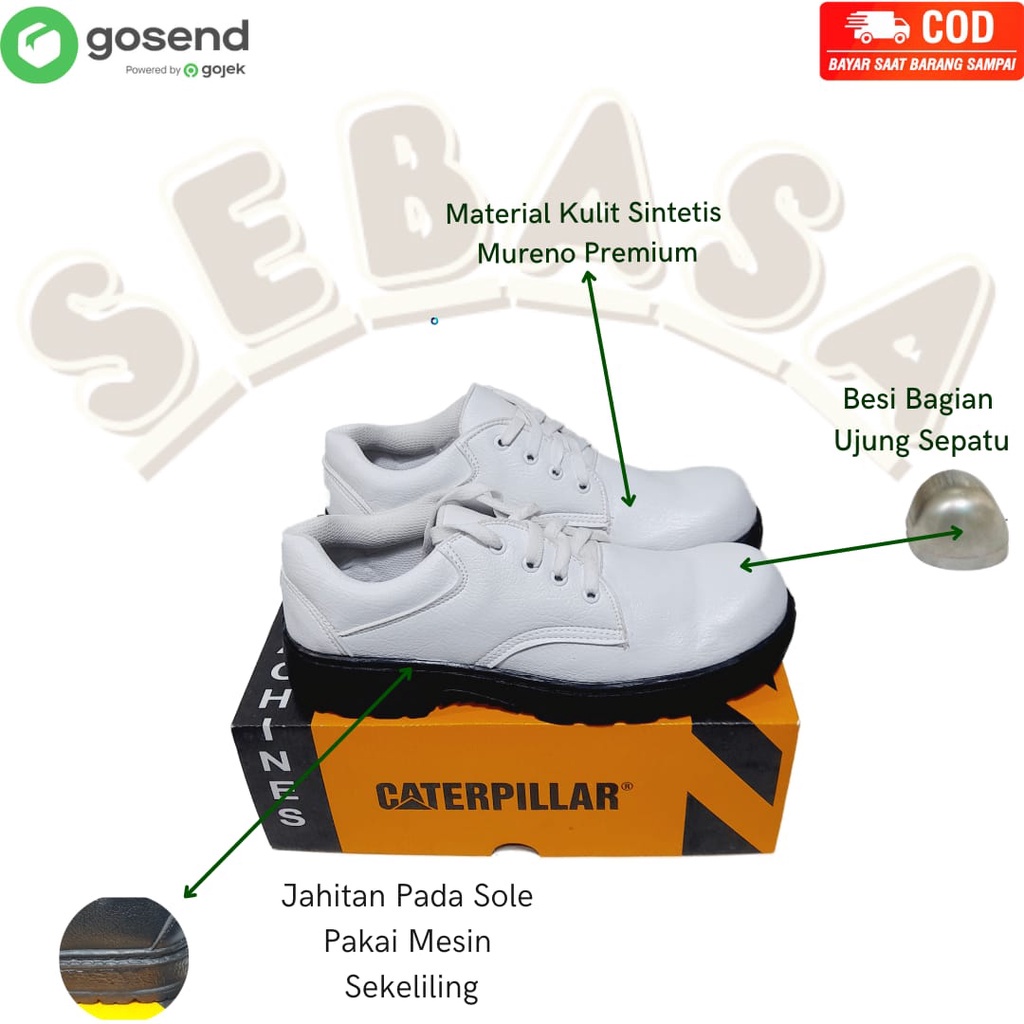 sepatu safety sebasa pelindung sepatu kerja