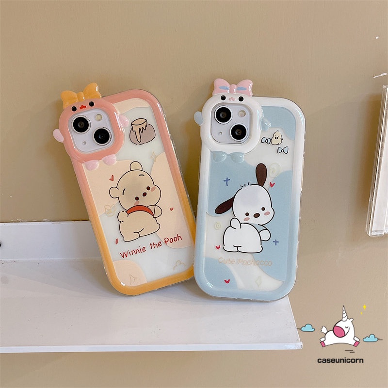 Lensa Winni 4 Pooh Monster Untuk Oppo A15 A17 A95 A16 A57 A17K A3s A5s A7 A12 A53 A33 A16K A52 A16E A55 A96 A31 A5 A9 A16s A54 A94 A74 A92 A76 A1K Reno 7Z 6 5F Case Pelindung Earphone Bluetooth Airpod