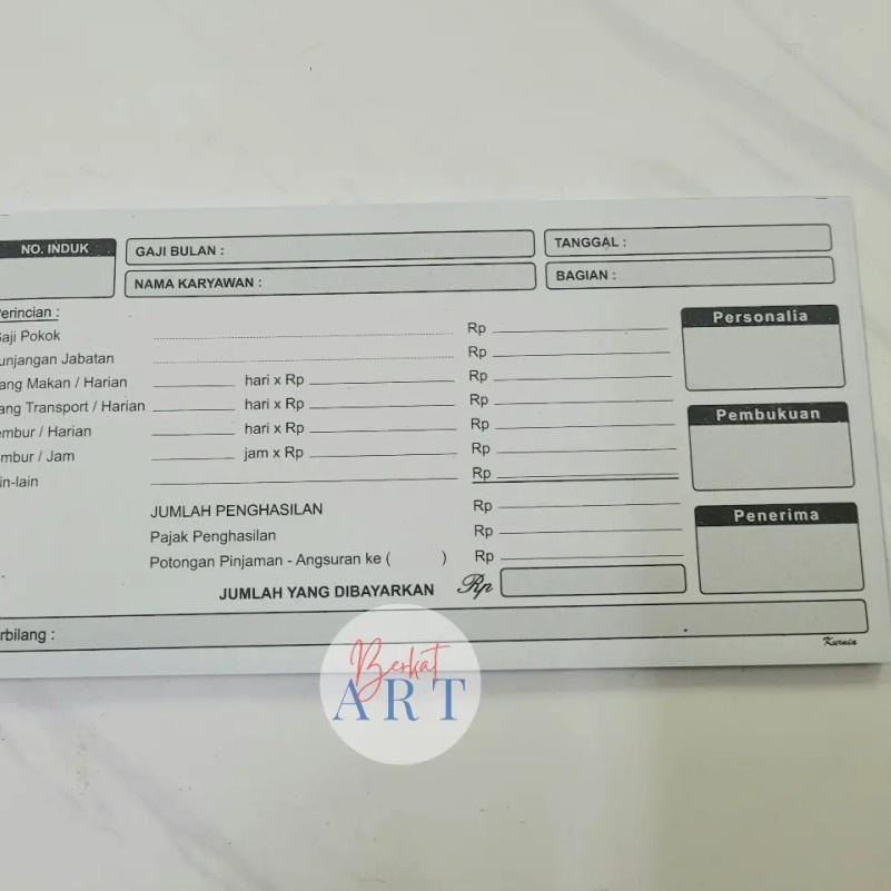 

ゅ Buku Slip Gaji 1/3 Folio 2ply / Rangkap 2 NCR KURNIA ㅖ