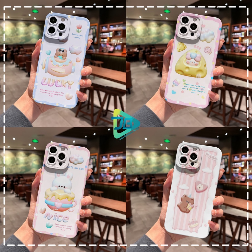 CUSTOM CASE SOFTCASE SILIKON PROCAMERA SWEET CUSTOM OPPO REALME VIVO XIAOMI SAMSUNG INFINIX IPHONE FOR ALL TYPE JB6215