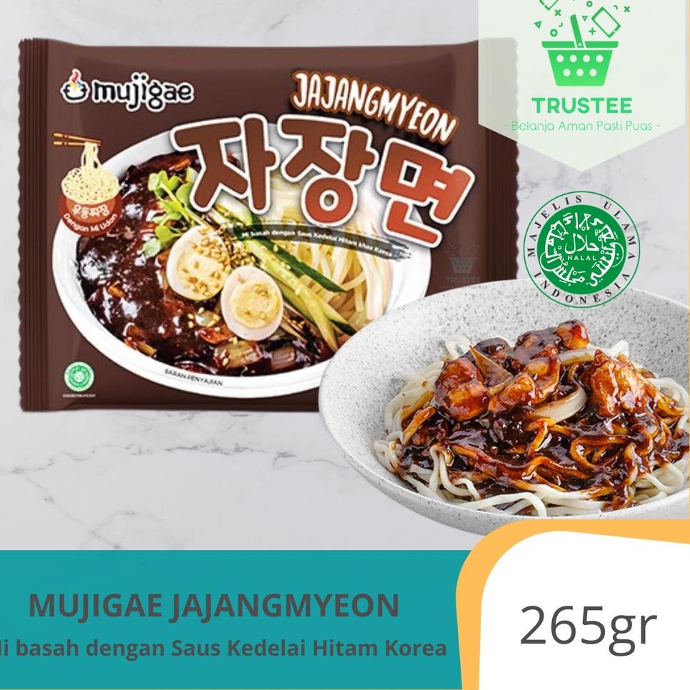 

ㅉ Mujigae Jajangmyeon / Mie Saus Kedelai Hitam Korea Instan Halal 265gr ⇉