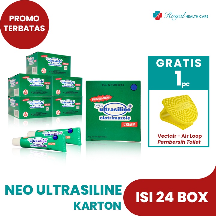 PROMO ULTRASILINE 1 KARTON (24 BOX)  + FREE AIRLOOP Pengharum