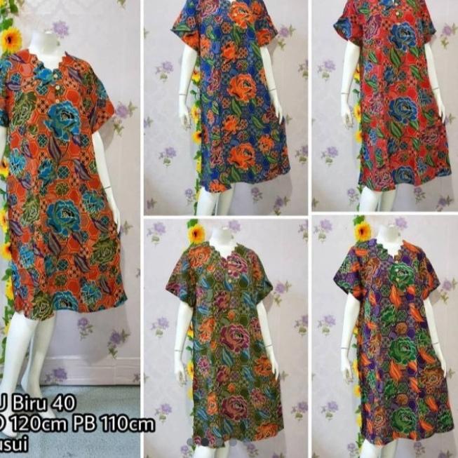 DASTER KENCANA UNGU LABEL BIRU LENGAN PENDEK