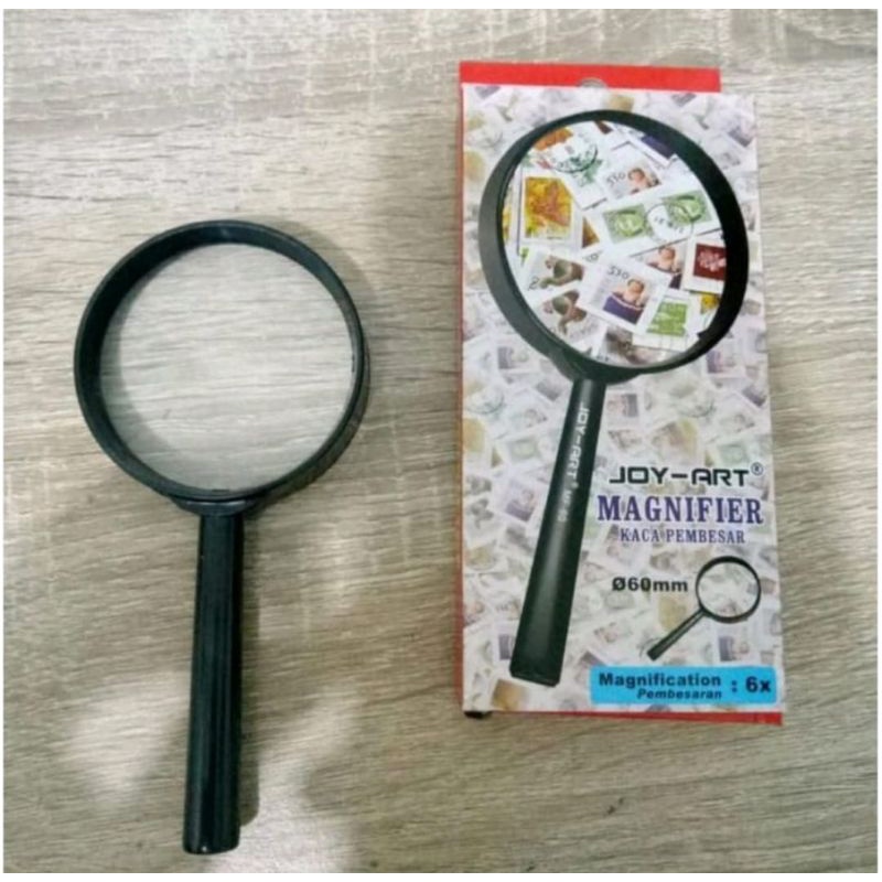 Lup Kaca Pembesar Magnifer Joy Art 50mm - 60mm - 75mm - 90mm - 100mm