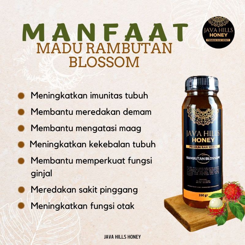 

Madu Rambutan Blossom java hills honey