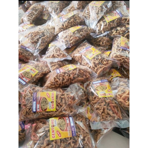 

KRIPIK USUS/MERK GENTONG/USUS GENTONG/SNACK KILOAN/KEMASAN 250gr/SNACK MURAH