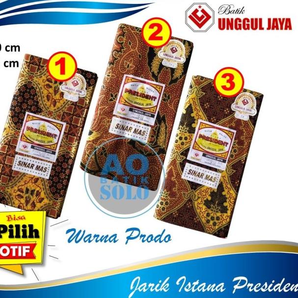 KAIN BATIK JARIK PRODO ISTANA PRESIDEN - PRADA - MOTIF No 2