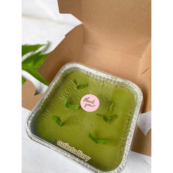 

Keto Pandan Srikaya Serimuka Bingka Bongko Srikayo Palembang Sarikaya Talam No Sugar Free Leche Flan Custard Halal DEBM EatKetoDiary Dairy Free