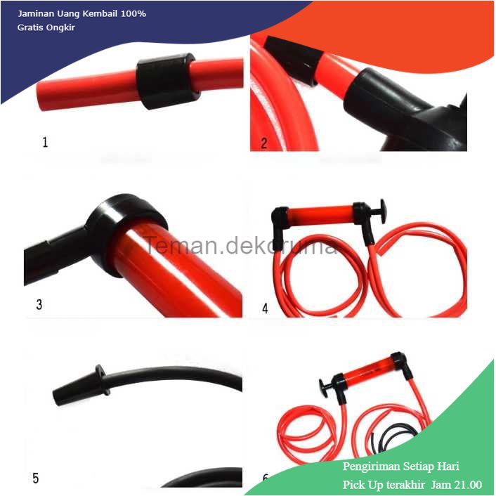 TD-PR2 OTOHEROES Pompa Tangan Transfer Oli Bensin Mobil Oil Pump - NC01