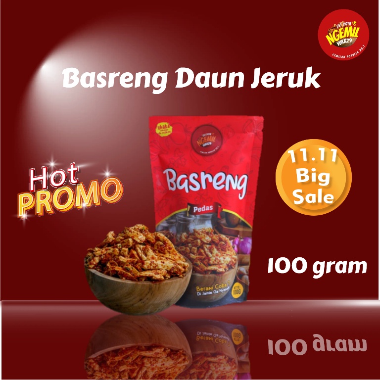 100 GRAM BASRENG DAUN JERUK