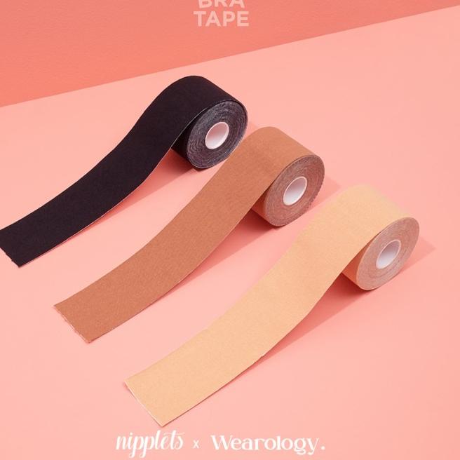 Nipplets X Wearology Bra Tape - Kuning