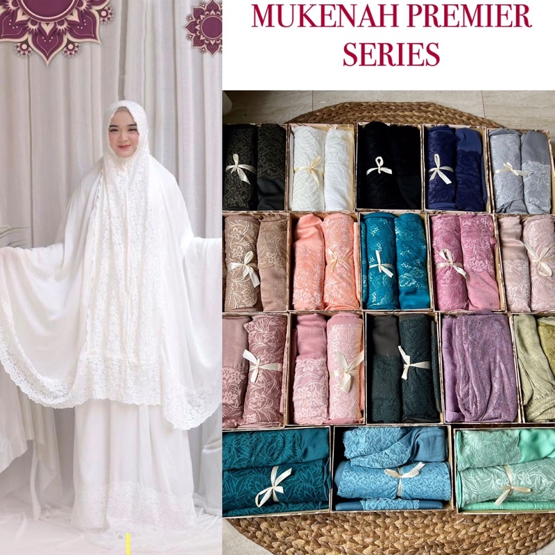 Mukena Premier Series Zarra Silk ORI