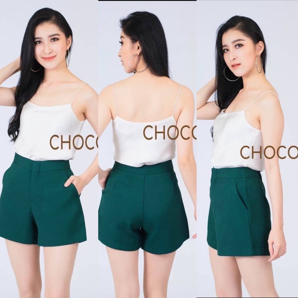 CELANA PENDEK CHOCO ANN ZIPPER DEPAN IMPORT BANGKOK CODE SH01 PART 1