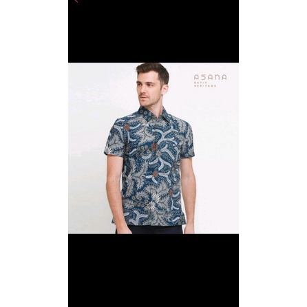 Kemeja Batik Slimfit Asana Dimito Size XL