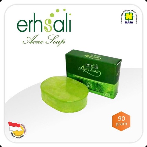 ERHSALI ANTI ACNE SOAP SABUN PENGHILANG JERAWAT ORI NASA
