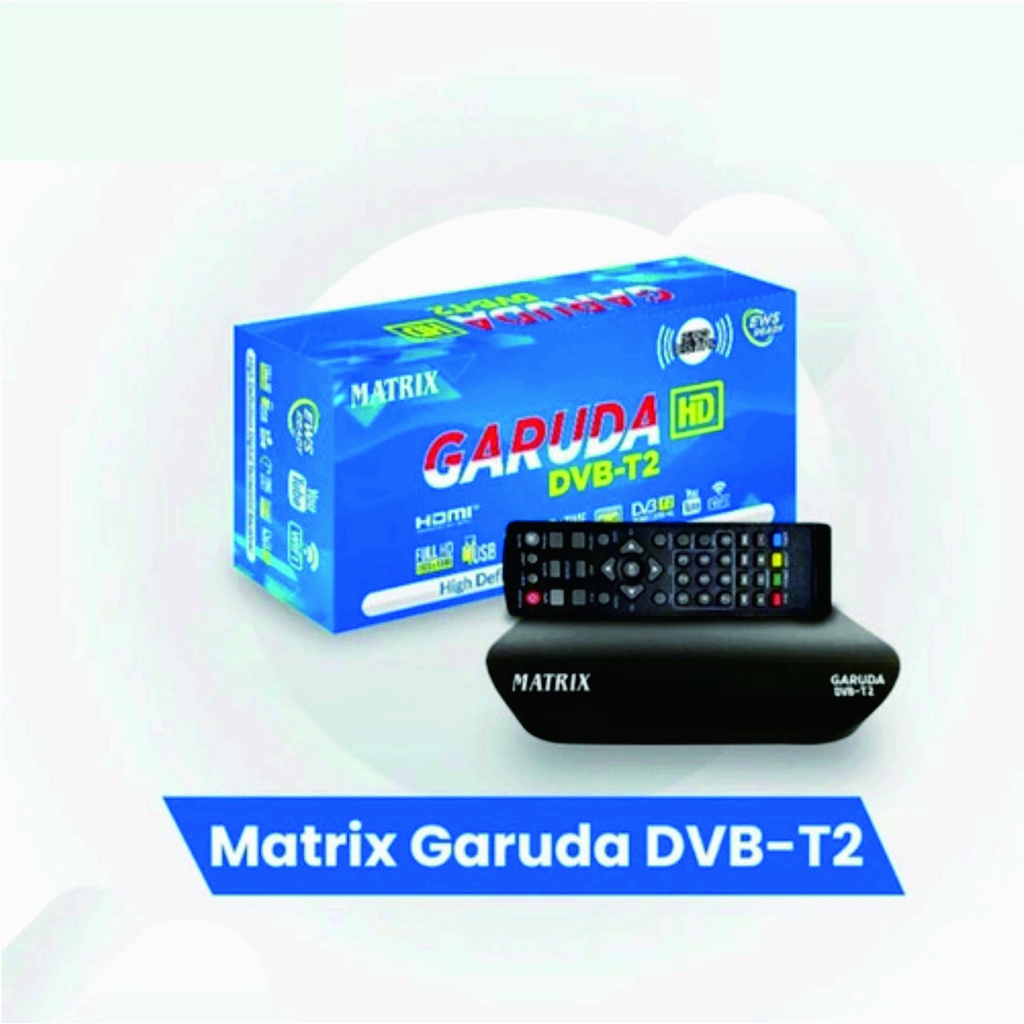STB (SET TOP BOX) MATRIX GARUDA BIRU