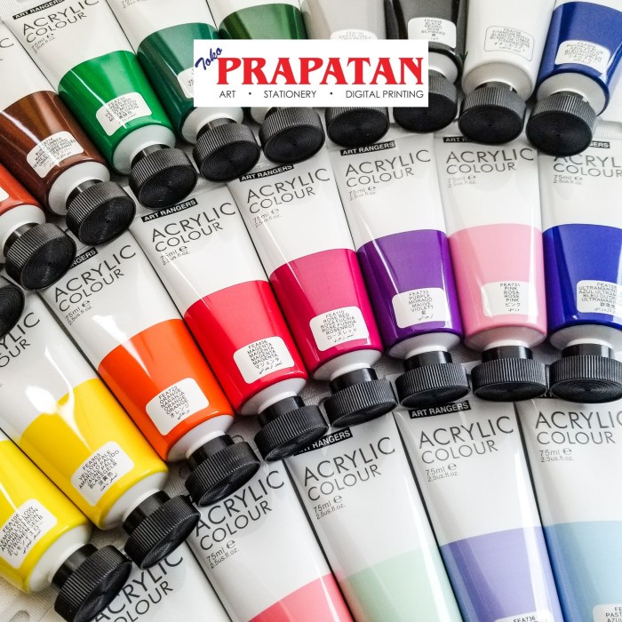 

Art Rangers Acrylic Paint 75ml / Cat Akrilik - Titanium White NANDAA