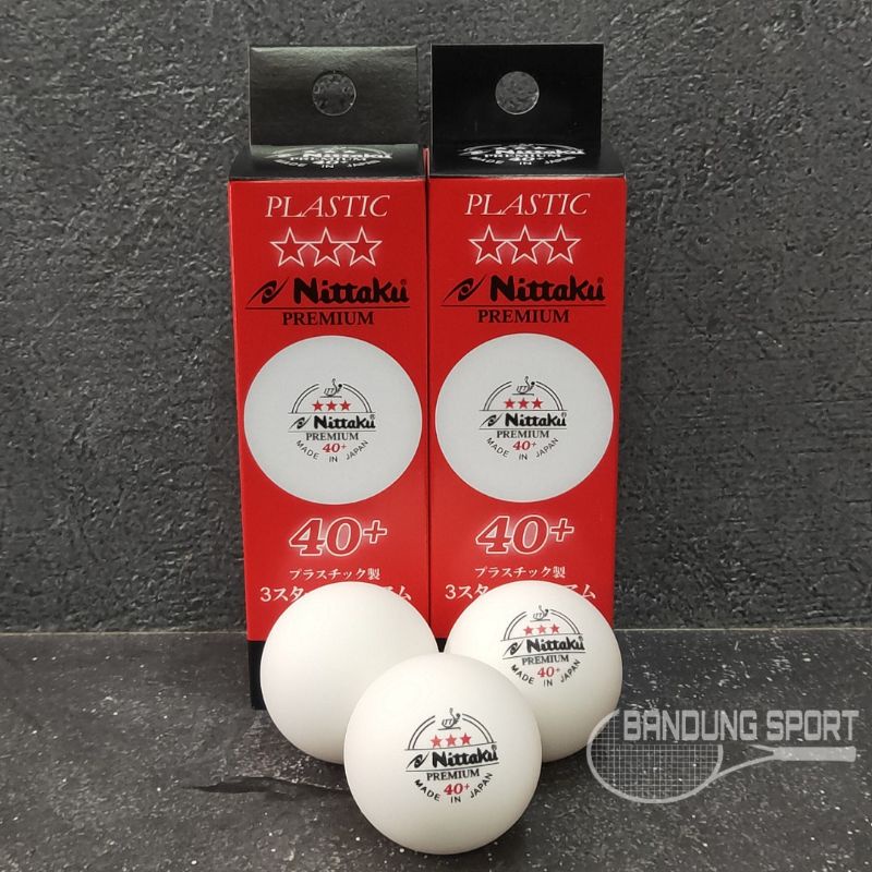 Bola Pingpong Nittaku 40+ Original / Bola Pingpong Tenis Meja
