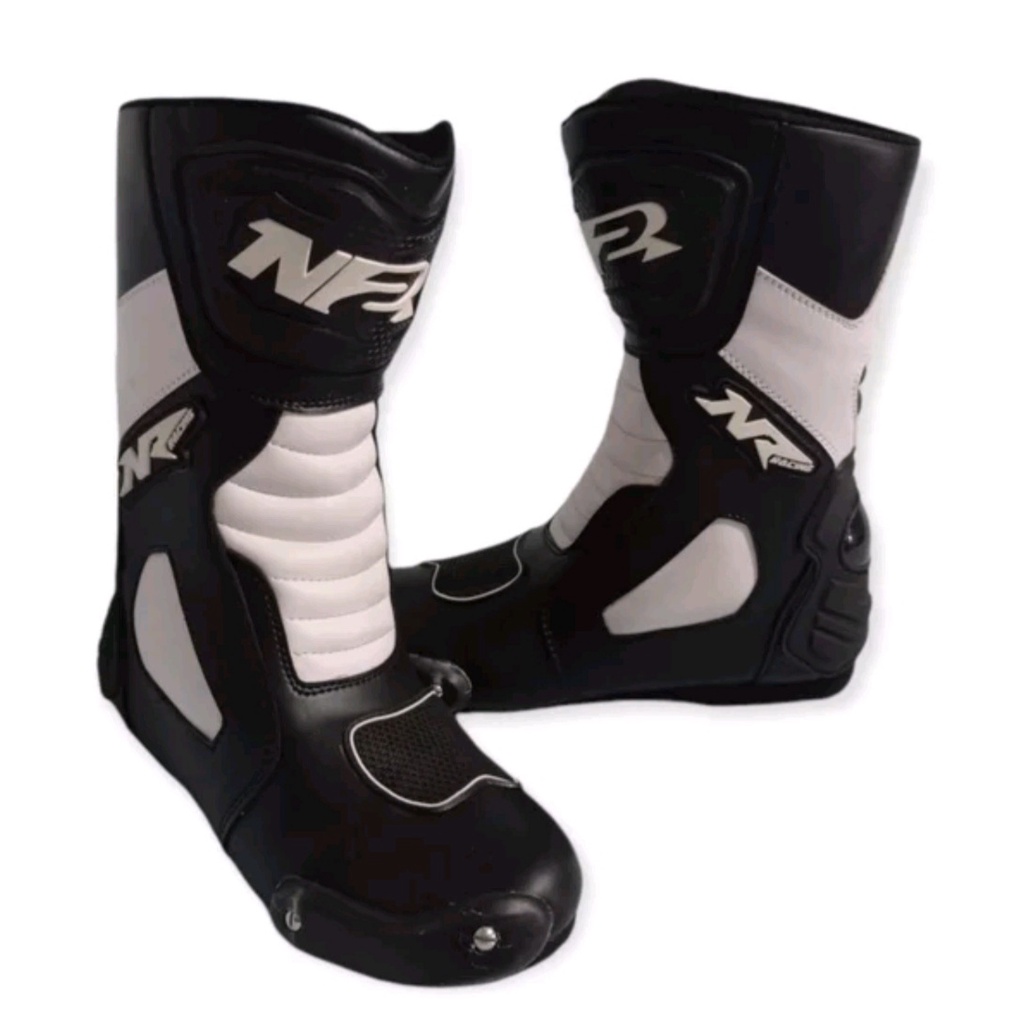 TERLARIS sepatu roadrace NR2 sepatu balap drag or sunmori terlaris WHITE BLACK