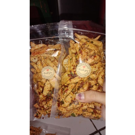 

basreng pedas daun jeruk mamakelvin