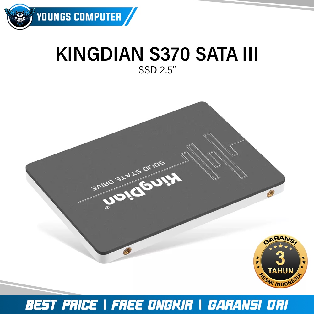 SSD 2.5&quot; KINGDIAN S370 SATA III ( 128GB / 256GB / 512GB )