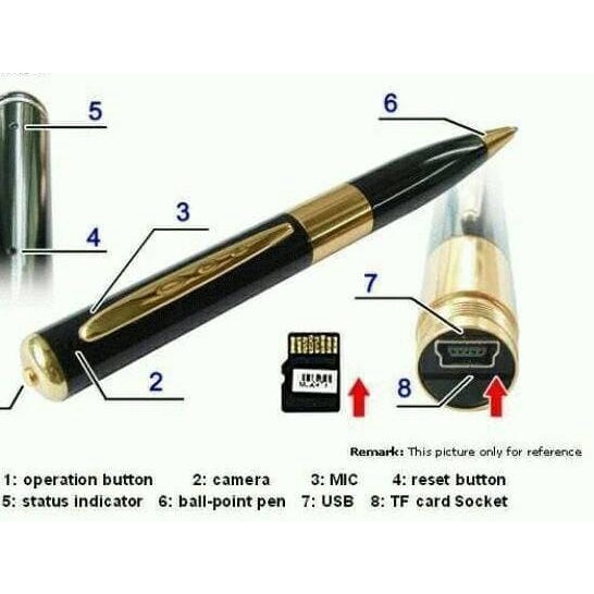 SPY CAM PEN - pulpen camera pengintai